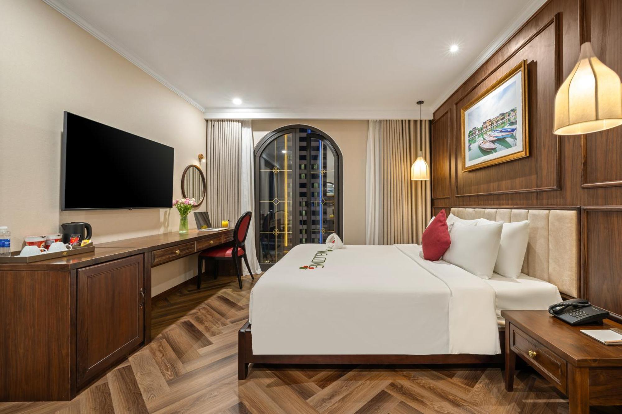 Golden Lotus Luxury Hotel Danang - Complimentary Daily Afternoon Tea Exteriör bild