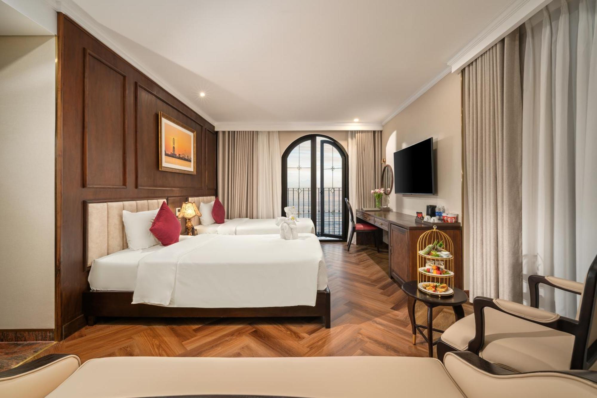 Golden Lotus Luxury Hotel Danang - Complimentary Daily Afternoon Tea Exteriör bild