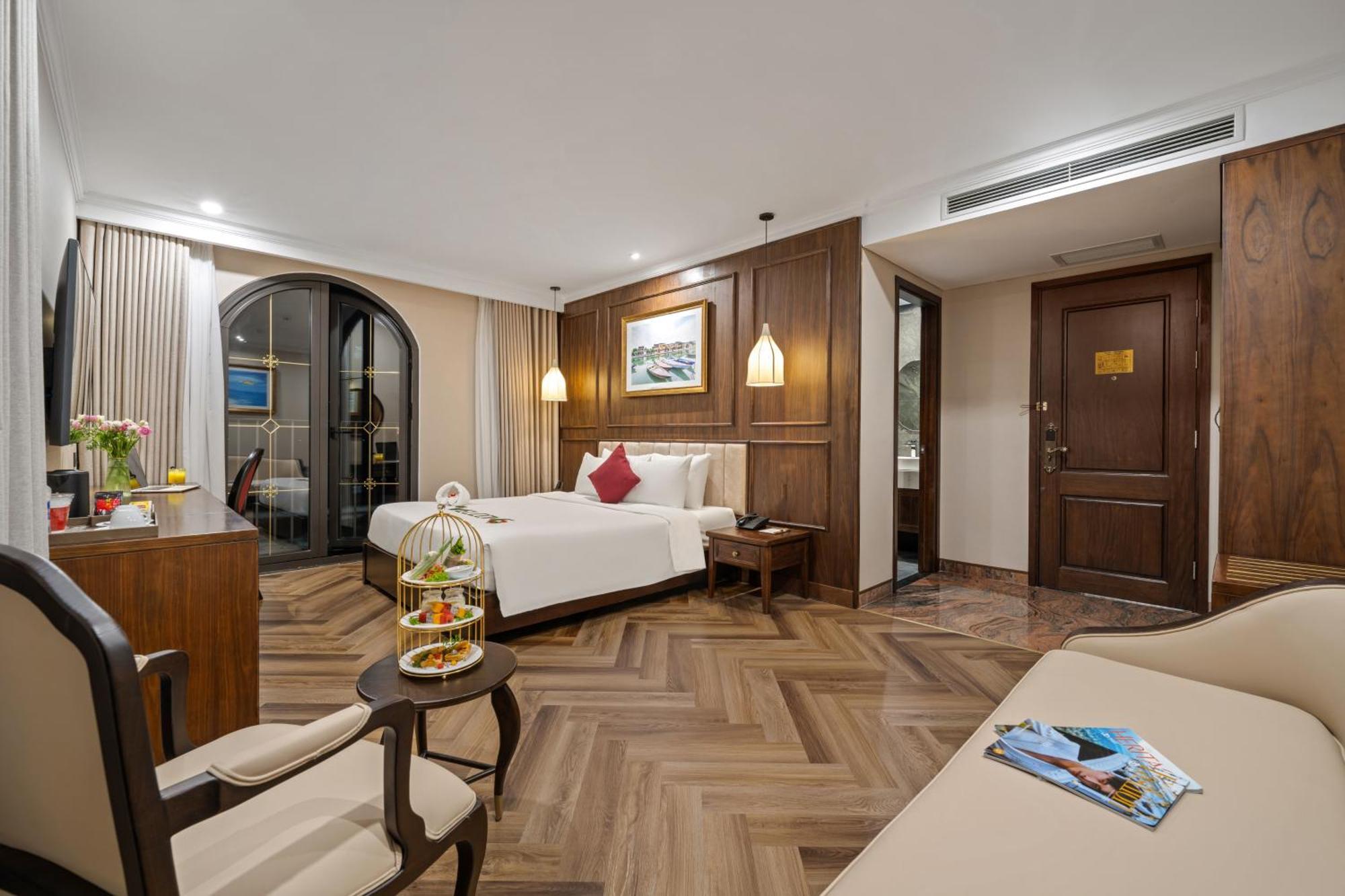 Golden Lotus Luxury Hotel Danang - Complimentary Daily Afternoon Tea Exteriör bild