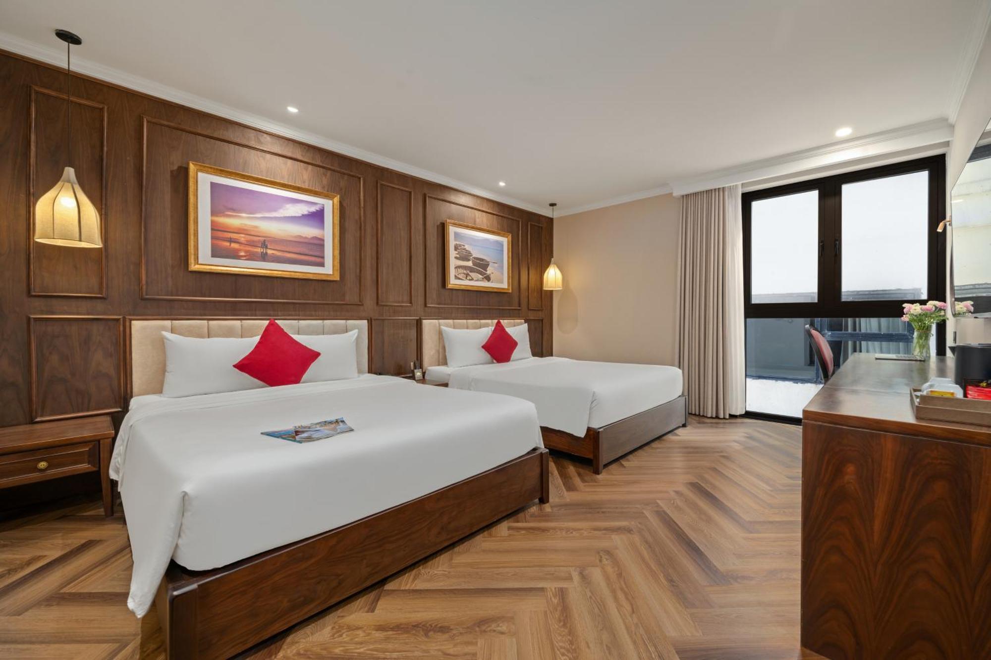 Golden Lotus Luxury Hotel Danang - Complimentary Daily Afternoon Tea Exteriör bild