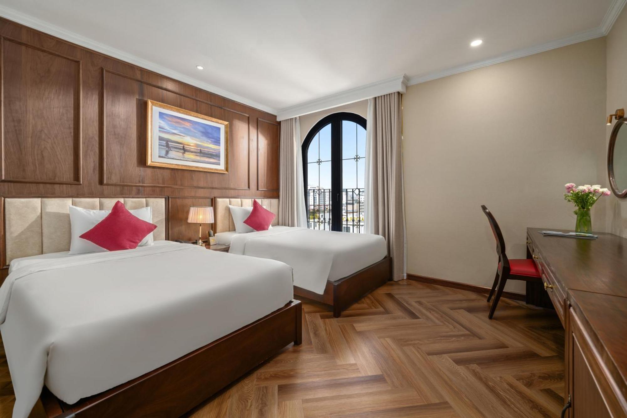 Golden Lotus Luxury Hotel Danang - Complimentary Daily Afternoon Tea Exteriör bild