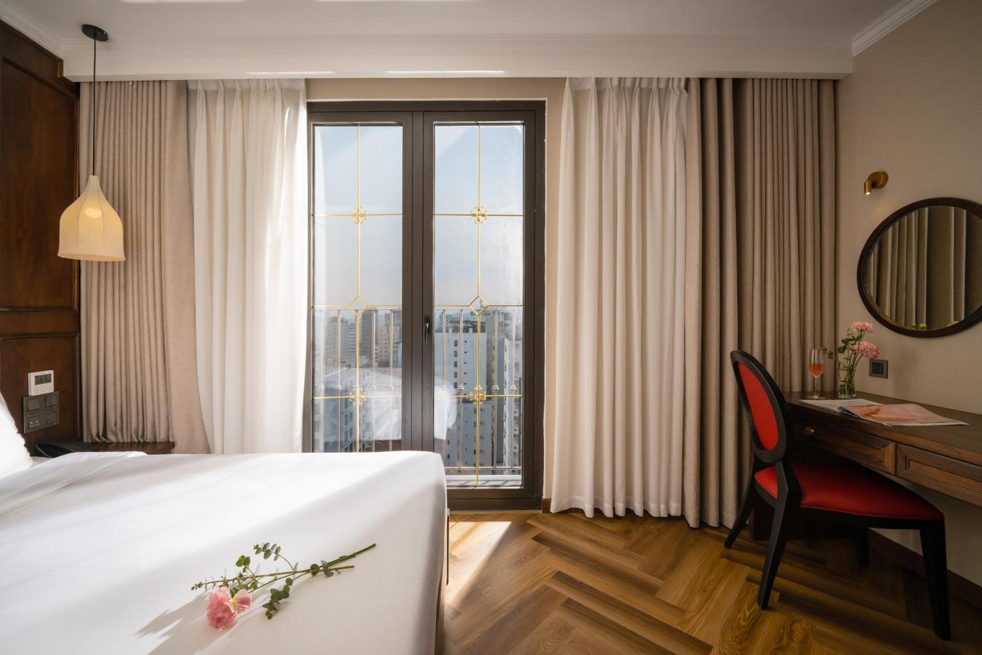 Golden Lotus Luxury Hotel Danang - Complimentary Daily Afternoon Tea Exteriör bild