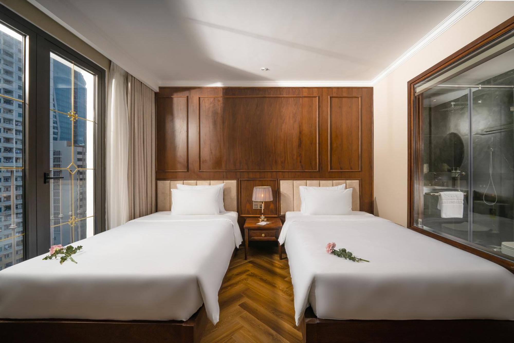 Golden Lotus Luxury Hotel Danang - Complimentary Daily Afternoon Tea Exteriör bild