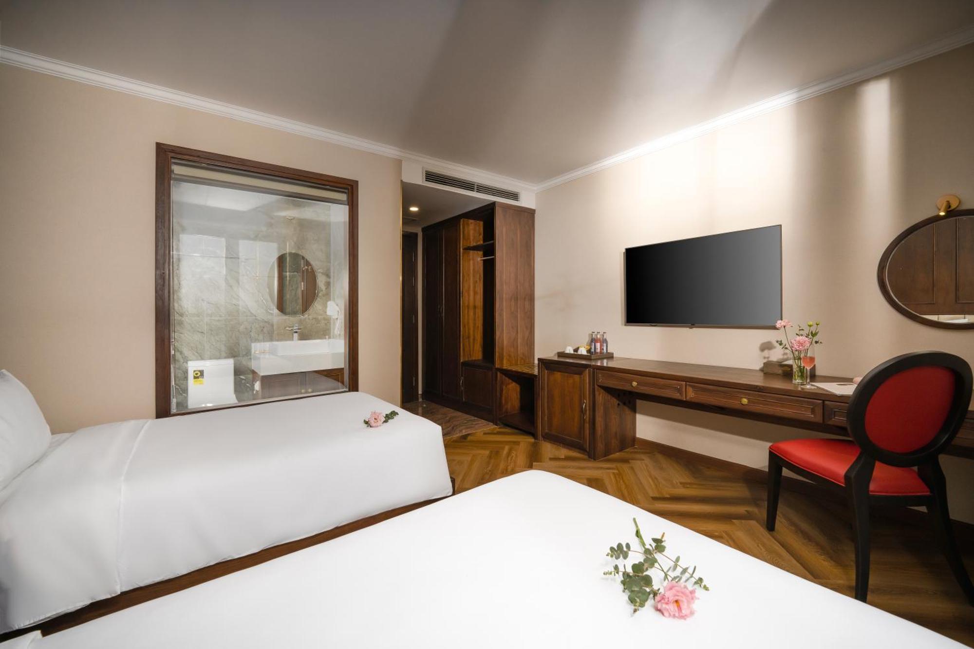 Golden Lotus Luxury Hotel Danang - Complimentary Daily Afternoon Tea Exteriör bild
