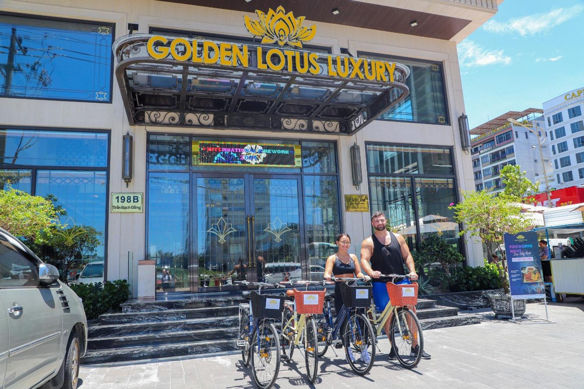 Golden Lotus Luxury Hotel Danang - Complimentary Daily Afternoon Tea Exteriör bild